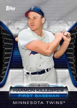 2012 Topps - Golden Moments Die Cuts Chrome #GMDC-38 Harmon Killebrew Front