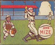 1943 M.P. & Co. (R302-1) #NNO Johnny Mize Front