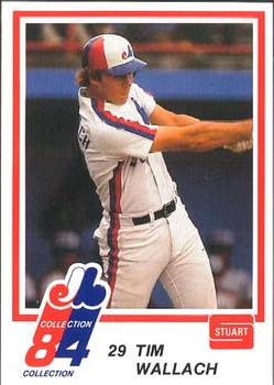 1984 Stuart Montreal Expos #14 Tim Wallach Front