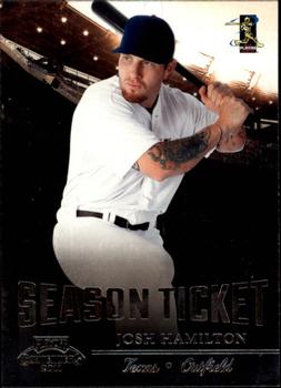 2011 Playoff Contenders #1 Josh Hamilton Front