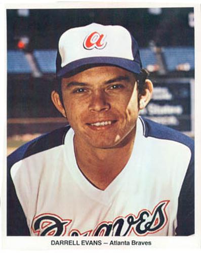 1974 Atlanta Braves Picture Pack #NNO Darrell Evans Front