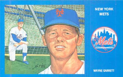 1989 Historic Limited Editions 1969 New York Mets Postcards #10 Wayne Garrett Front