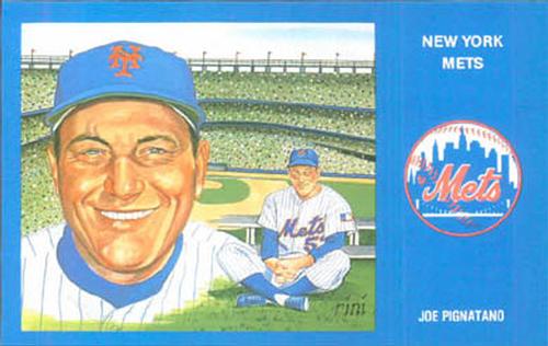1989 Historic Limited Editions 1969 New York Mets Postcards #30 Joe Pignatano Front