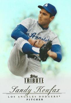 2012 Topps Tribute #42 Sandy Koufax Front