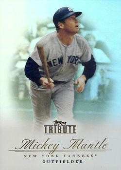 2012 Topps Tribute #48 Mickey Mantle Front