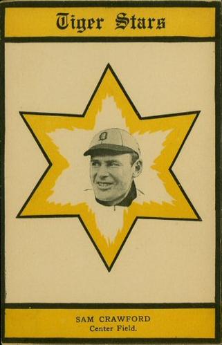 1909-10 Topping and Company Detroit Tigers (PC773-1) #NNO Sam Crawford Front