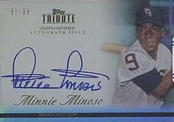 2012 Topps Tribute - Autographs #TA-MMI1 Minnie Minoso Front