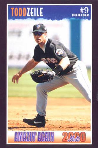 2000 New York Mets Marc S. Levine  #32 Todd Zeile Front