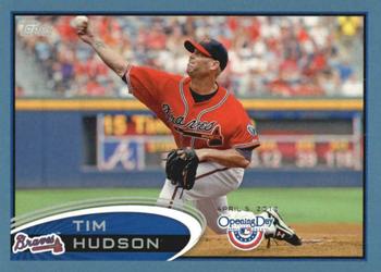 2012 Topps Opening Day - Blue #93 Tim Hudson Front