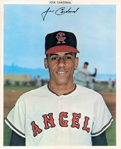 1966 Dexter Press California Angels 8x10 Photos #DT-9686-C Jose Cardenal Front