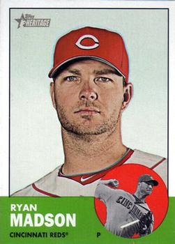 2012 Topps Heritage #341 Ryan Madson Front