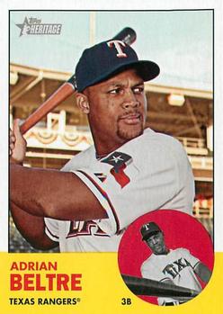 2012 Topps Heritage #356 Adrian Beltre Front