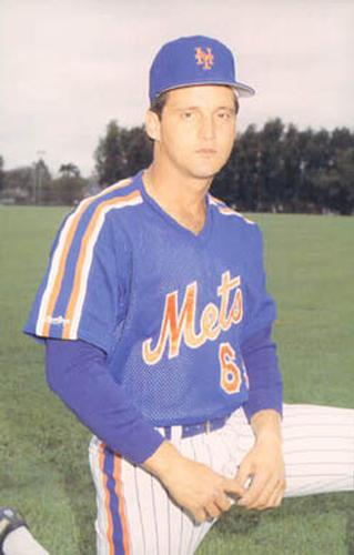 1987 Barry Colla New York Mets Postcards #4387 Al Pedrique Front