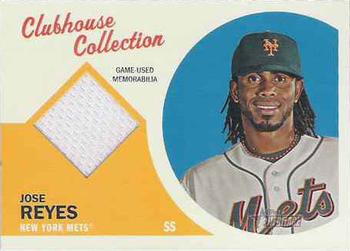 2012 Topps Heritage - Clubhouse Collection Relics #CCR-JR Jose Reyes Front