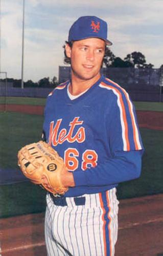 1990 Barry Colla New York Mets #5190 Dave Trautwein Front