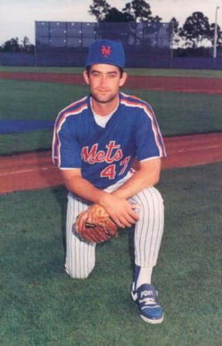 1990 Barry Colla New York Mets #5390 Wally Whitehurst Front