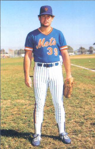 1985 TCMA New York Mets Postcards #NYM85-17 Doug Sisk Front
