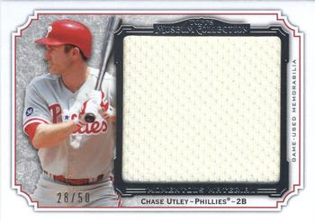 2012 Topps Museum Collection - Momentous Material Jumbo Relics #MMJR-CU Chase Utley Front