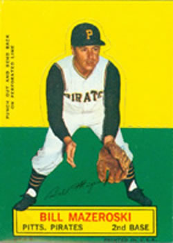 1964 Topps Stand-Ups #NNO Bill Mazeroski Front