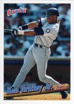 1996 Bazooka #1 Ken Griffey Jr. Front