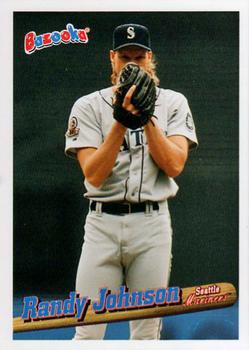 1996 Bazooka #95 Randy Johnson Front