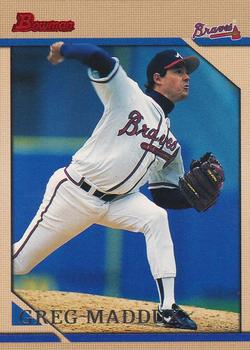 1996 Bowman #67 Greg Maddux Front