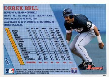 1996 Bowman #103 Derek Bell Back