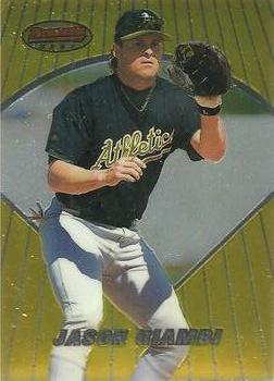 1996 Bowman's Best #29 Jason Giambi Front