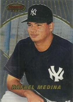 1996 Bowman's Best #179 Rafael Medina Front