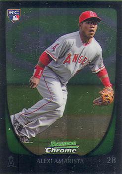 2011 Bowman Draft Picks & Prospects - Chrome #3 Alexi Amarista Front