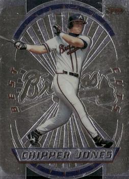 1996 Bowman's Best - Best Cuts #5 Chipper Jones Front