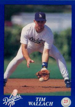 1993 Los Angeles Dodgers Police #NNO Tim Wallach Front