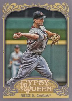 2012 Topps Gypsy Queen #197 David Freese Front