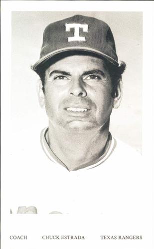 1973 Texas Rangers Photocards #NNO Chuck Estrada Front
