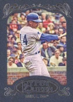 2012 Topps Gypsy Queen - Framed Blue #264 Ernie Banks  Front