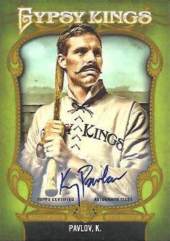 2012 Topps Gypsy Queen - Gypsy King Autographs #GKA-5 King Pavlov  Front