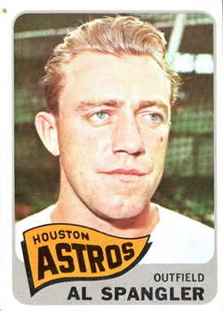 1965 Topps #164 Al Spangler Front