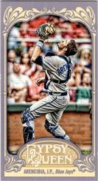 2012 Topps Gypsy Queen - Mini #77 J.P. Arencibia  Front