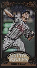 2012 Topps Gypsy Queen - Mini Black #317 Tim Hudson  Front