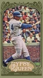 2012 Topps Gypsy Queen - Mini Green #264 Ernie Banks  Front