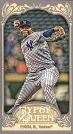 2012 Topps Gypsy Queen - Mini Straight Cut Back #32 Michael Pineda  Front