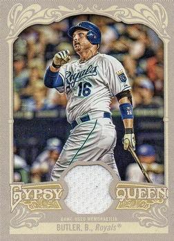 2012 Topps Gypsy Queen - Relics #GQR-BBU Billy Butler  Front