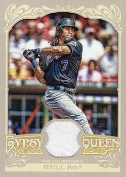 2012 Topps Gypsy Queen - Relics #GQR-JR Jose Reyes Front