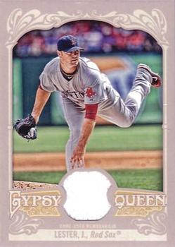 2012 Topps Gypsy Queen - Relics #GQR-JL Jon Lester  Front