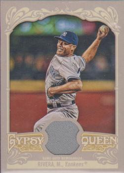 2012 Topps Gypsy Queen - Relics #GQR-MR Mariano Rivera  Front