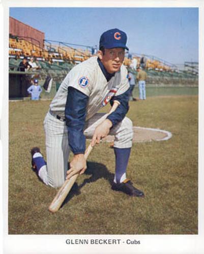 1972 Chicago Cubs Color Picture Pack #NNO Glenn Beckert Front
