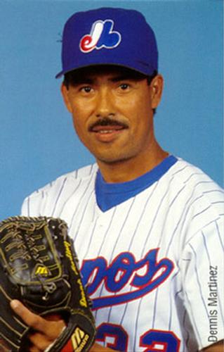 1992 Montreal Expos Postcards #NNO Dennis Martinez Front