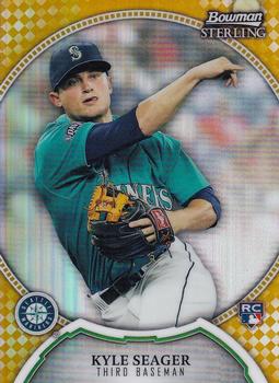 2011 Bowman Sterling - Gold Refractors #50 Kyle Seager Front