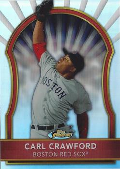 2011 Finest - Refractors #56 Carl Crawford Front