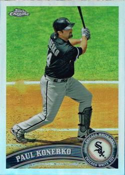 2011 Topps Chrome - Refractors #159 Paul Konerko Front